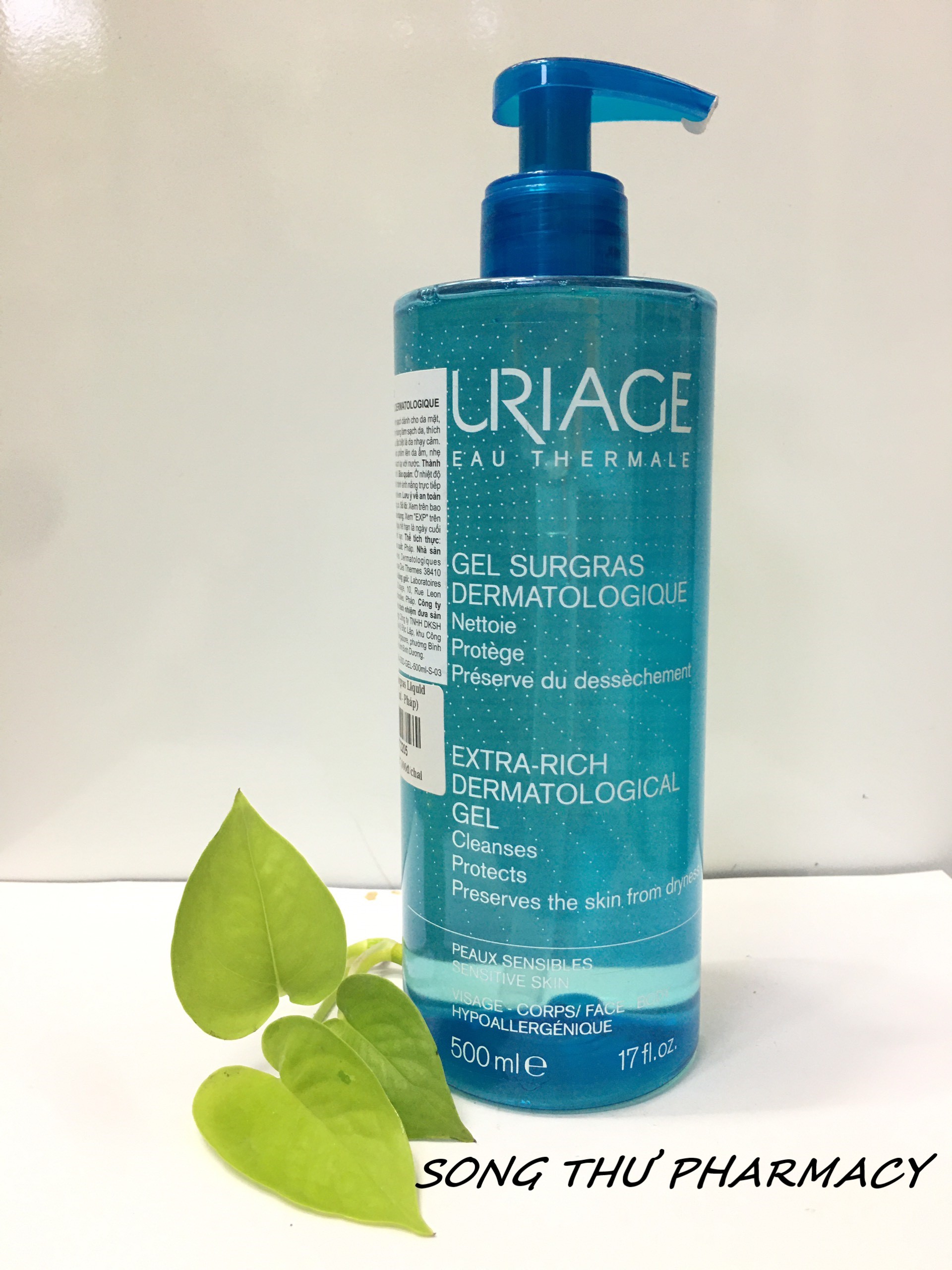 URIAGE GEL SURGRAS DERMATOLOGIQUE GEL TẮM GỘI TOÀN THÂN Nhà thuốc