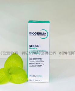 BIODERMA SEBIUM HYDRA - KEM DƯỠNG ẨM GIẢM MỤN CHO DA DẦU