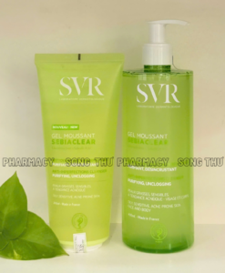 SVR SEBIACLEAR GEL MOUSSANT - GEL RỬA MẶT CHO DA DẦU MỤN