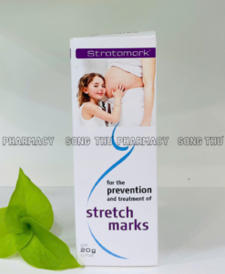 STRATAMARK STRETCH MARKS CREAM - KEM BÔI NGĂN NGỪA, HỖ TRỢ ĐIỀU TRỊ RẠN DA
