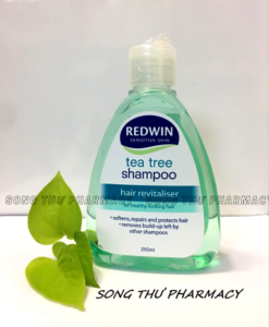 REDWIN TEA TREE SHAMPOO - DẦU GỘI ĐIỀU TRỊ VIÊM DA ĐẦU