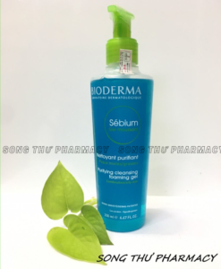 BIODERMA SEBIUM GEL MOUSSANT - SỮA RỬA MẶT CHO DA DẦU MỤN