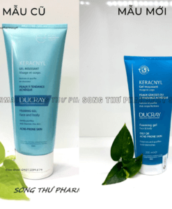 DUCRAY KERACNYL GEL MOUSSANT - SỮA RỬA MẶT CHO DA DẦU MỤN