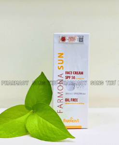 FARMONA SUN FACE CREAM SPF 50 - KEM CHỐNG NẮNG KHÔNG CHỨA DẦU DÀNH CHO DA DẦU MỤN, HỖN HỢP