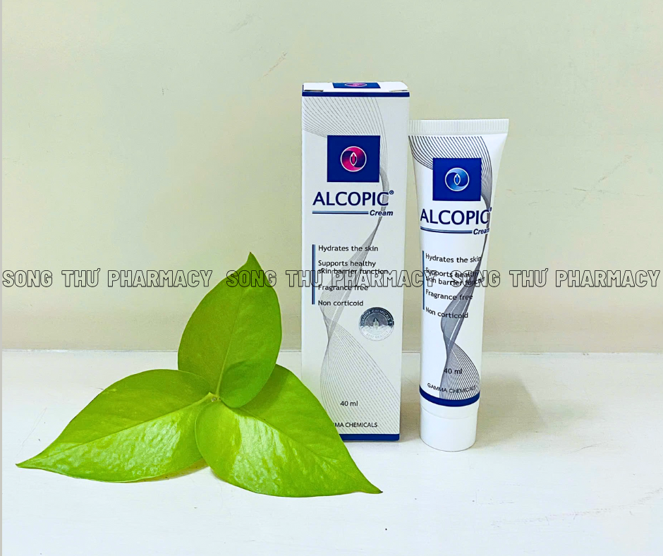 ALCOPIC CREAM - KEM DƯỠNG GIẢM NGỨA, HỖ TRỢ ĐIỀU TRỊ VIÊM DA CƠ ĐỊA