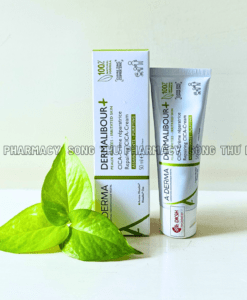 A-DERMA DERMALIBOUR+ REPAIRING CICA CREAM  - KEM DƯỠNG ẨM LÀM DỊU DA 