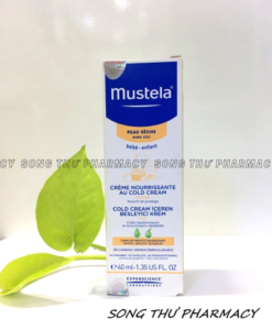 MUSTELA COLD CREAM - KEM DƯỠNG ẨM, CHỐNG NỨT NẺ DA CHO BÉ