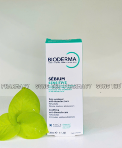 BIODERMA SEBIUM SENSITIVE - KEM DƯỠNG ẨM DÀNH CHO DA DẦU MỤN, NHẠY CẢM