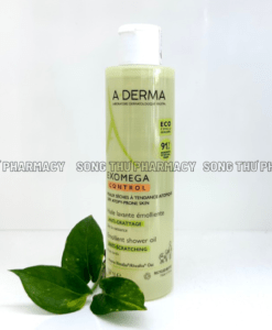 A-DERMA EXOMEGA CONTROL EMOLLIENT SHOWER OIL - DẦU TẮM LÀM SẠCH VÀ HỖ TRỢ ĐIỀU TRỊ VIÊM DA CƠ ĐỊA
