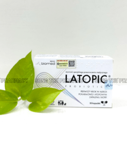 MEN VI SINH LATOPIC - VIÊN UỐNG HỖ TRỢ ĐIỀU TRỊ VIÊM DA CƠ ĐỊA, DỊ ỨNG THỰC PHẨM