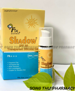 FIXDERMA SHADOW SPF 30+ - GEL CHỐNG NẮNG DƯỠNG ẨM VÀ BẢO VỆ DA