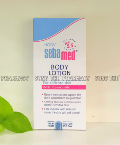SEBAMED BABY BODY LOTION PH 5.5 - SỮA DƯỠNG ẨM TOÀN THÂN CHO BÉ