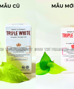 TRIPLE WHITE – VIÊN UỐNG TRẮNG DA, CHỐNG NẮNG