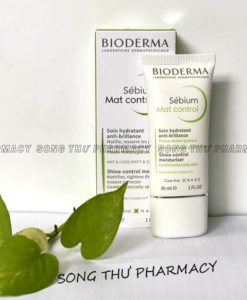 BIODERMA SESBIUM MAT CONTROL - KEM DƯỠNG KIỂM SOÁT BÓNG NHỜN CHO DA HỖN HỢP & DA DẦU