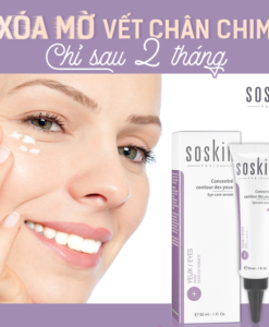 SOSKIN EYE CARE SERUM - SERUM TRẺ HÓA VÀ SÁNG DA VÙNG MẮT