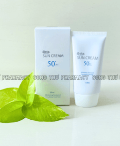 BETA SUN CREAM SPF 50+ / PA+++ - KEM CHỐNG NẮNG DÀNH CHO DA NHẠY CẢM