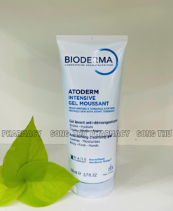 BIODERMA ATODERM INTENSIVE GEL MOUSSANT - GEL LÀM SẠCH VÀ DỊU DA DÀNH CHO DA KHÔ, DA NHẠY CẢM