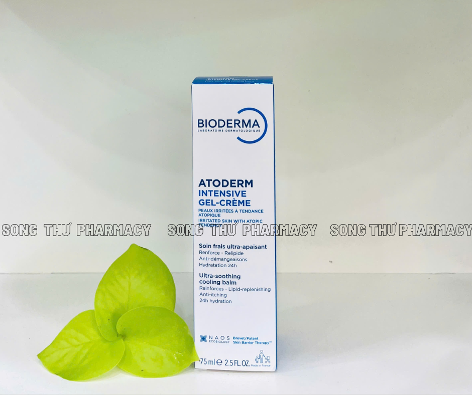 BIODERMA ATODERM INTENSIVE GEL-CRÈME - KEM DƯỠNG ẨM PHỤC HỒI, LÀM DỊU, CẤP ẨM CHUYÊN SÂU