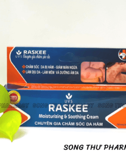 RASKEE - KEM BÔI DƯỠNG ẨM CHĂM SÓC DA HĂM, DA KHÔ, MẨN NGỨA