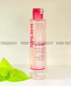 TOPICREM GENTLE CLEANSING GEL - GEL RỬA MẶT KHÔNG CHỨA XÀ PHÒNG DÀNH CHO DA KHÔ VÀ DA NHẠY CẢM