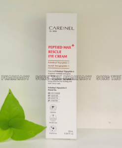CARE:NEL PEPTIDE MAX RESCUE EYE CREAM - KEM DƯỠNG MẮT GIẢM QUẦNG THÂM, MỜ NẾP NHĂN