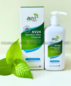 AUVI NATURE AV24 SENSITIVE SKIN CLEANSER - GEL TẮM GIÚP LÀM SẠCH VÀ DƯỠNG ẨM CHO DA KHÔ VÀ NHẠY CẢM