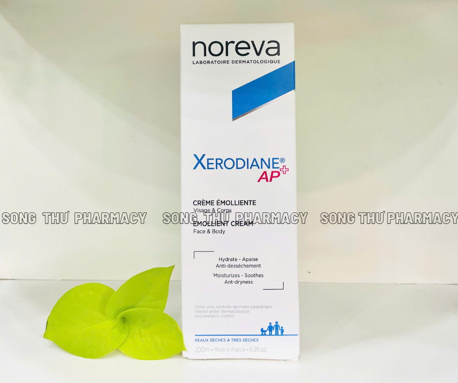 NOREVA XERODIANE AP+ EMOLLIENT CREAM - KEM DƯỠNG ẨM LÀM DỊU VÀ GIẢM KÍCH ỨNG DA