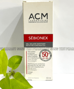 ACM SÉBIONEX GEL SOLAIRE MATIFIANT SPF50+ - GEL CHỐNG NẮNG, DƯỠNG DA CHO DA DẦU MỤN
