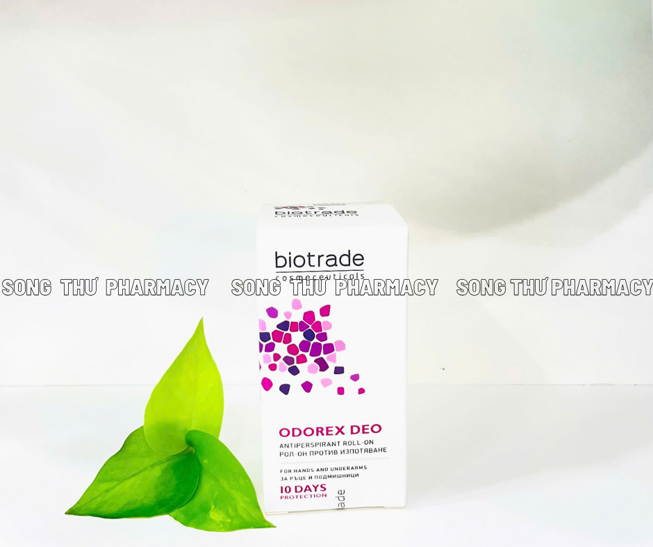 BIOTRADE ODOREX DEO - LĂN KHỬ MÙI KHỬ MÙI, NGĂN MỒ HÔI