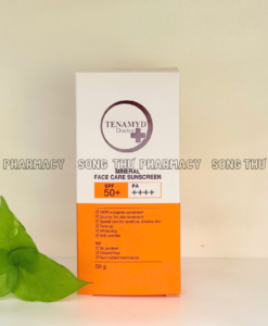 TENAMYD DOCTOR MINERAL FACE CARE SUNSCREEN SPF50+/PA++++ - KEM CHỐNG NẮNG VẬT LÝ DÀNH CHO MỌI LOẠI DA