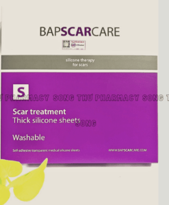 BAPSCARCARE S THICK SILICONE SHEETS - MIẾNG DÁN NGĂN NGỪA & ĐIỀU TRỊ SẸO