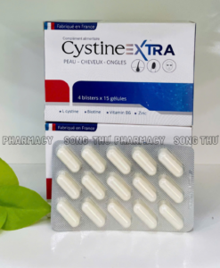 CYSTINE EXTRA - VIÊN UỐNG SÁNG DA, GIẢM THÂM NÁM, GIÚP TÓC MÓNG CHẮC KHỎE