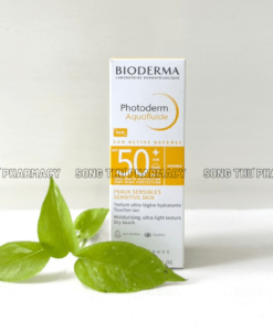 BIODERMA PHOTODERM AQUAFLUIDE SPF50+ - KEM CHỐNG NẮNG GIẢM BÓNG NHỜN (KHÔNG MÀU)