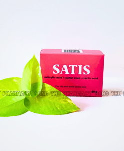 SATIS SOAP BAR - XÀ PHÒNG NGỪA MỤN LƯNG, GIẢM THÂM, VIÊM NANG LÔNG