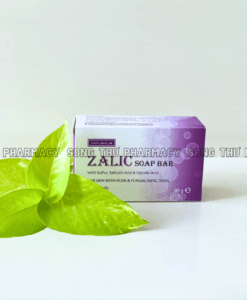 ZALIC SOAP BAR - XÀ PHÒNG DA LIỄU HỖ TRỢ ĐIỀU TRỊ VIÊM DA, MỤN, VẢY NẾN