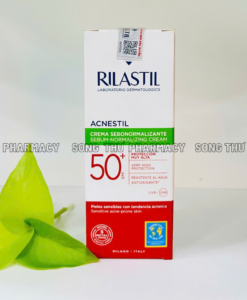 RILASTIL ACNESTIL SEBUM NORMALIZING CREAM SPF 50+ - KEM CHỐNG NẮNG KIỂM SOÁT NHỜN DÀNH CHO DA MỤN