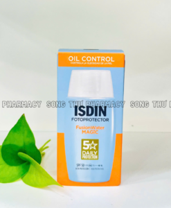 ISDIN FOTOPROTECTOR - FUSIONWATER MAGIC - CHỐNG NẮNG DẠNG SỮA DÀNH CHO DA MẶT, GIÚP BẢO VỆ DA TRÁNH BỊ RÁM NẮNG