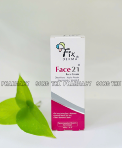 FIXDERMA FACE 21 - KEM DƯỠNG SÁNG DA LÀ DÒNG DƯỠNG ẨM CÓ CHỨC NĂNG LÀM TRẮNG DA AN TOÀN CỦA THƯƠNG HIỆU FIXDERMA.