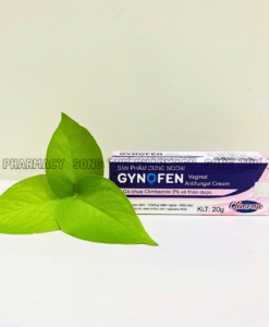 GYNOFEN CREAM - KEM BÔI PHỤ KHOA KHÁNG KHUẨN, NGỪA NẤM, GIẢM NGỨA
