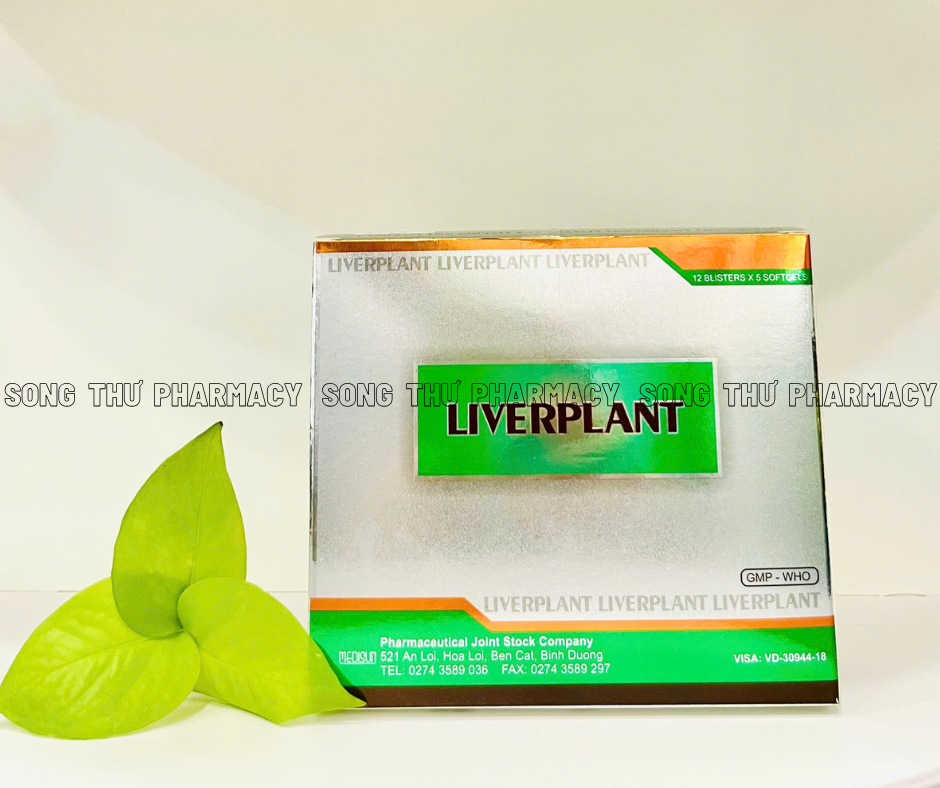 LIVERPLANT - THUỐC ĐIỀU TRỊ BỆNH GAN MÃN TÍNH, GAN NHIỄM MỠ, XƠ GAN