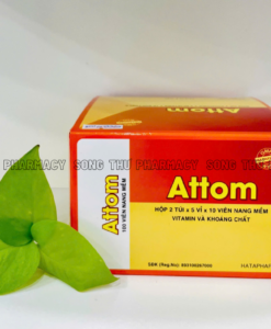 ATTOM – VIÊN UỐNG BỔ SUNG VITAMIN, KHOÁNG CHẤT