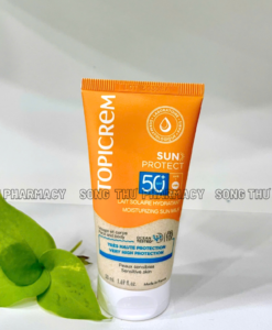 TOPICREM SUN PROTECT MOISTURIZING MILK SPF50+ - SỮA CHỐNG NẮNG CHO DA NHẠY CẢM