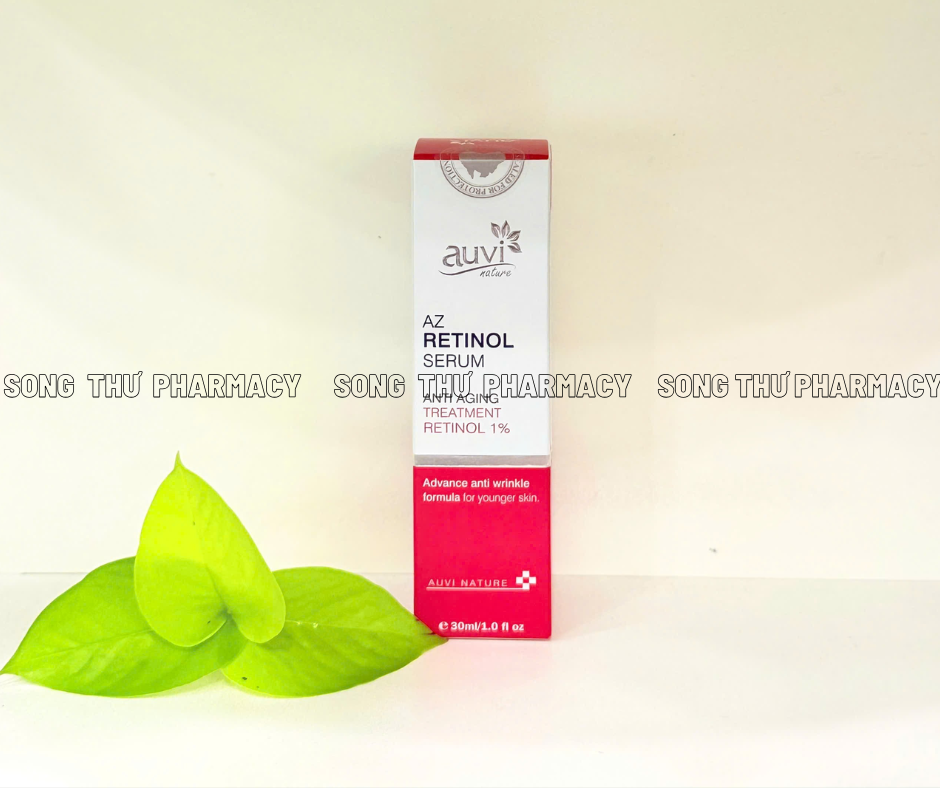 AUVI NATURE AZ RETINOL SERUM - TINH CHẤT CHỐNG NHĂN, SĂN CHẮC DA , HỖ TRỢ GIẢM MỤN
