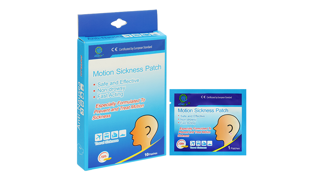 FOBELIFE MOTION SICKNESS PATCH - MIẾNG DÁN CHỐNG SAY TÀU XE