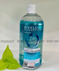 EVELINE PURIFYING MICELLAR WATER - NƯỚC TẨY TRANG CHO DA DẦU, DA HỖN HỢP