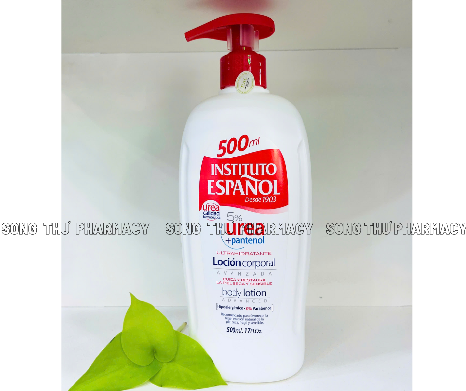 INSTITUTO ESPANOL 5% UREA BODY LOTION - SỮA DƯỠNG THỂ DƯỠNG ẨM, HỖ TRỢ PHỤC HỒI DA