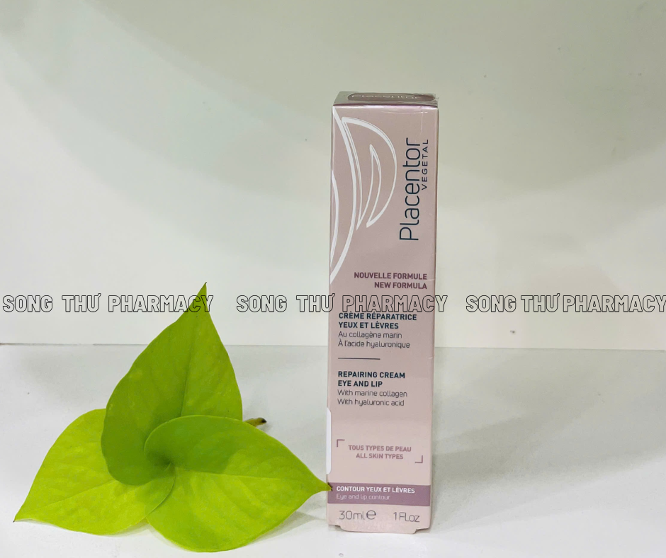 PLACENTOR VEGETAL CREME REPARATRICE YEUX ET LEVRES REPAIRING EYE AND LIP - KEM DƯỠNG ẨM MẮT VÀ MÔI