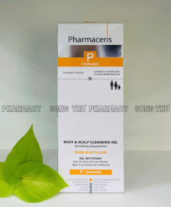 PHARMACERIS PURI - ICHTLIUM BODY & SCALP CLEANSING GEL - GEL TẮM GỘI CHUYÊN BIỆT GIỮ ẨM & HỖ TRỢ GIẢM TRIỆU CHỨNG VẢY NẾN 