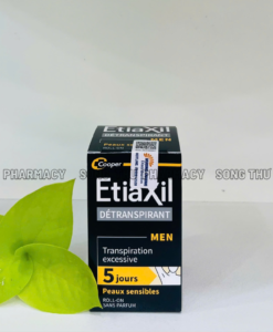 ETIAXIL DETRANSPIRANT MEN - LĂN KHỬ MÙI KIỂM SOÁT MỒ HÔI & NGĂN MÙI, AN TOÀN CHO DA NHẠY CẢM