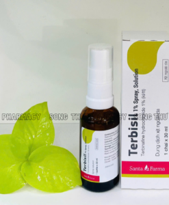TERBISIL 1% SPRAY - DỤNG DỊCH ĐIỀU TRỊ NẤM CHÂN, NẤM BẸN, ĐÙI DẠNG XỊT 